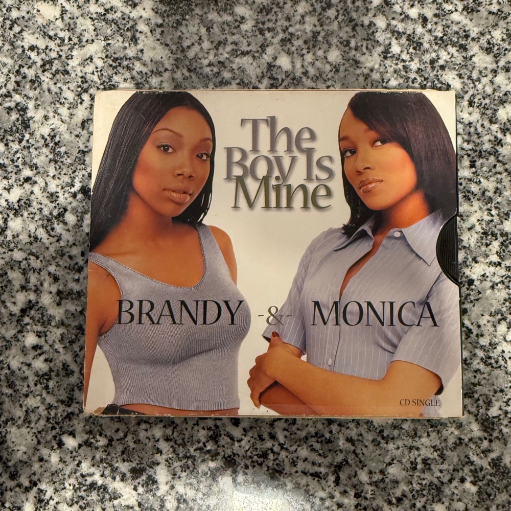 Brandy Monica The Boy Is Mine CD Single 1998‎ Atlantic Records
